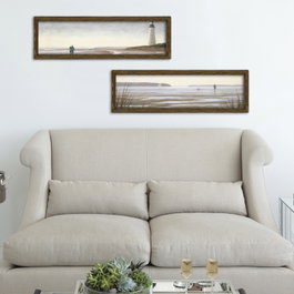 Wallity Set de 2 Cuadros Decorativos enmarcados en MDF Multicolor